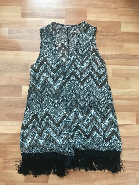 Pekná vesta(kimono bez rukávov), s