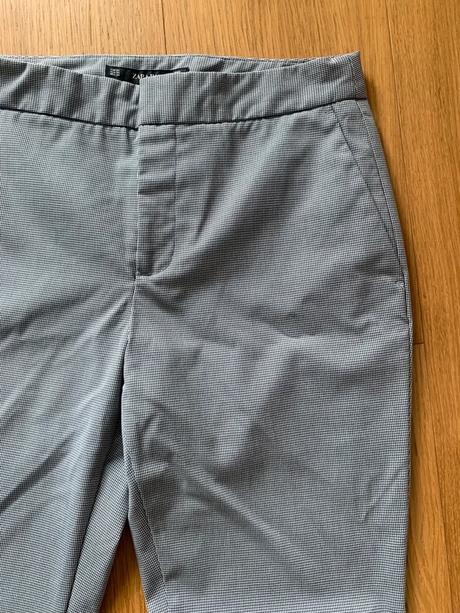 Zara sivé rovné nohavice 34, zara,34