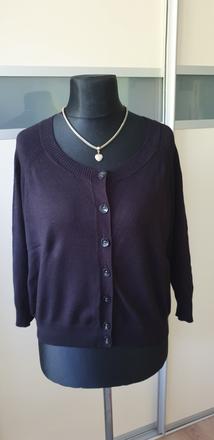 Kratší pulover na gombíky l/xl, xl