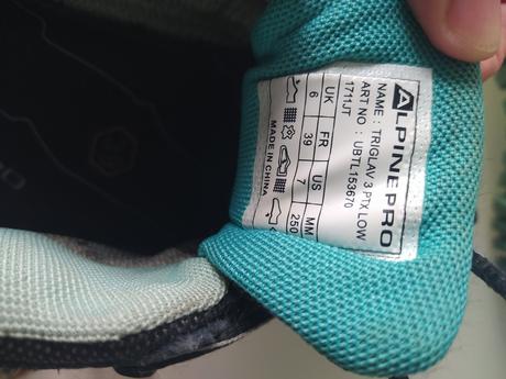 Tenisky alpine pro 39, alpine pro,39