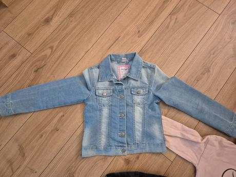 Riflova bunda top stav 122/128, dopodopo,122