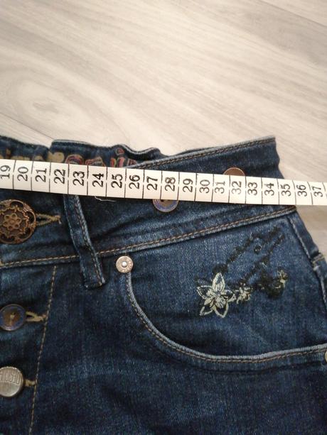 Desigual vyšívané rifle, desigual,m