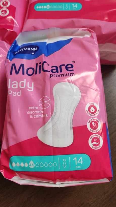 Dámske inkontinenčné vložky, 