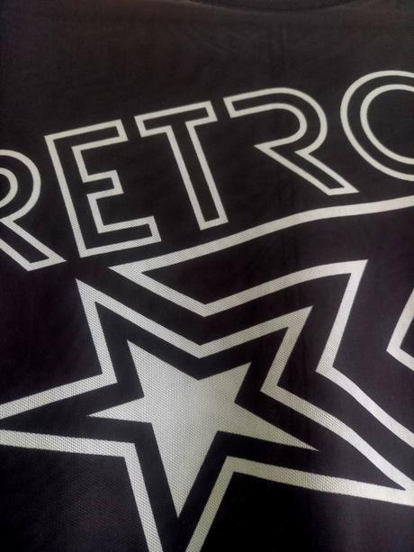 Retro jeans sietkovany top, xs