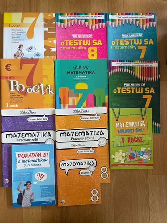 Set pracovných zošitov na prijímacie skúšky,