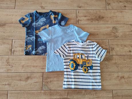 Tričko 3ks, c&a,122