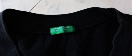Tričko benetton l/xl, benetton,xl