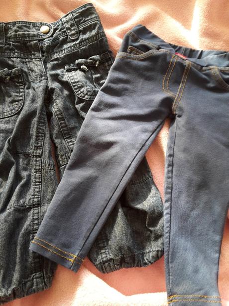 Rifľové nohavice v perfektnom stave, young dimension,86