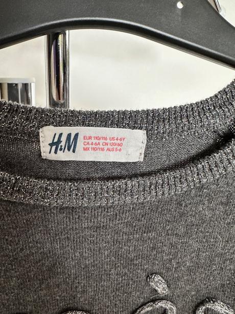 Šaty hm, h&m,110