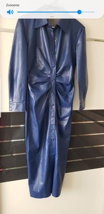 Kožené šaty, zara,m