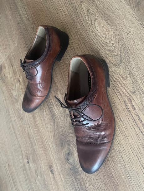 Kožené topánky, lasocki,39