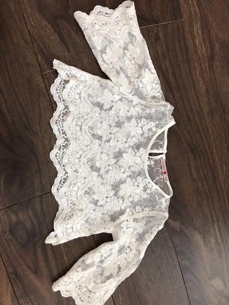 Biele šaty boboli v. 140, 140