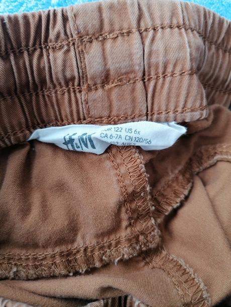 Dvoje nohavice, h&m,122