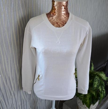 Mikina gate so zlatými zipsami-xs, gate,xs