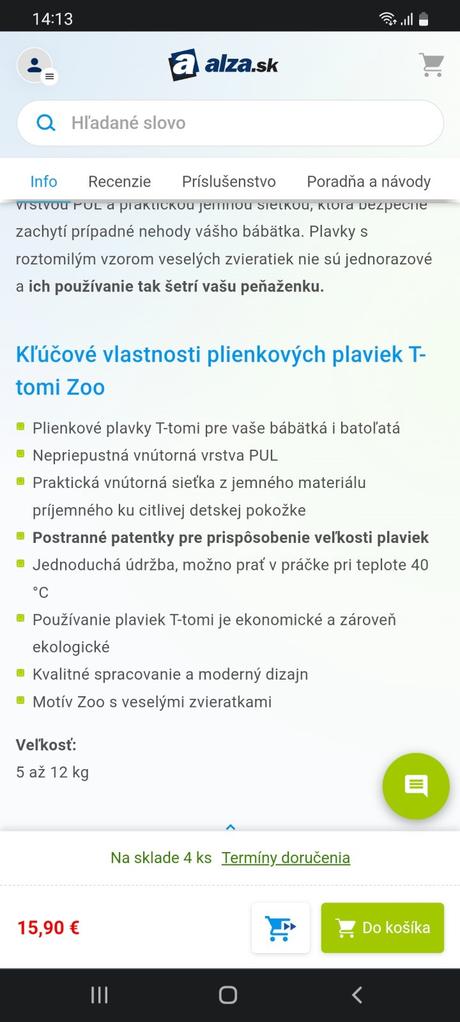 T-tomi plienky na plavanie, t-tomi,4 kg - 9 kg