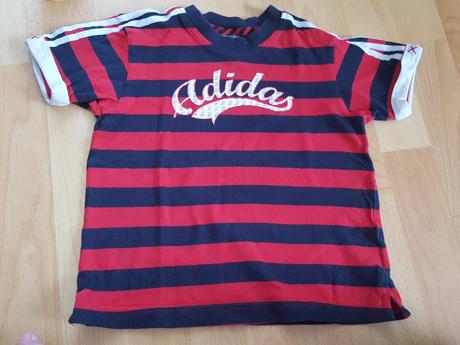 Pruhovane tricko, adidas,92
