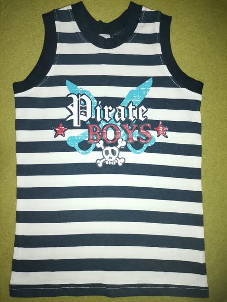 Chlapčenské tričko bez rukávov č. 122, 122