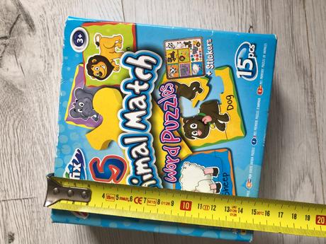 Puzzle so zvieratkami,