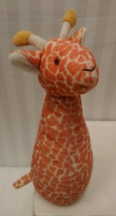Plyšová hrkajúca žirafa, 26 cm, 