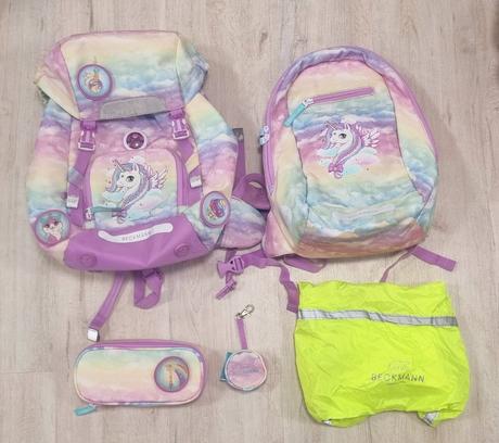 Beckmann školská taška + ruksak + doplnky,