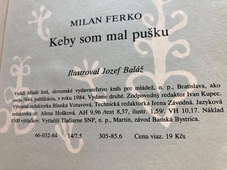 Keby som mal pušku-druhé vyd.1984, 