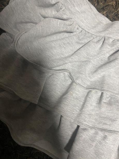 Tepláková sukňa, s