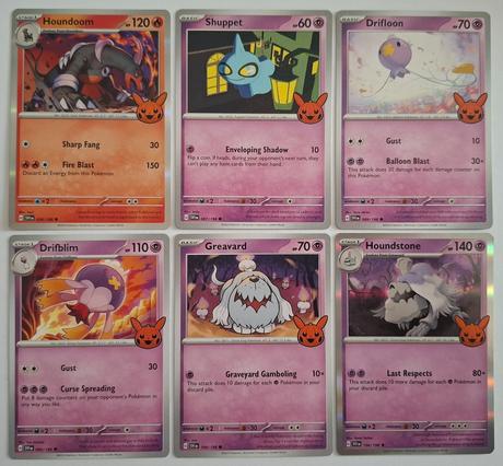 Pokémon karty "trick or trade" halloween (2), 