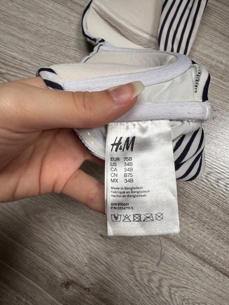 Vrchný diel plaviek, h&m,s