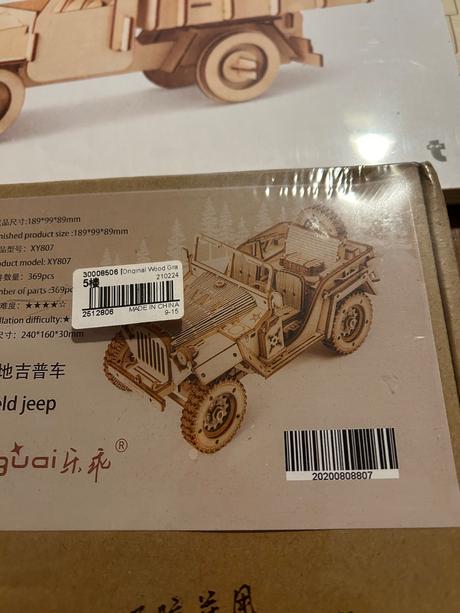 Stavebnica drevená, 