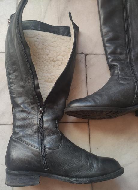 Kožené čižmy lavorazione artigiana, 38