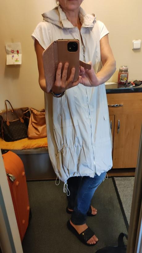 Dámska prechodná vesta, m