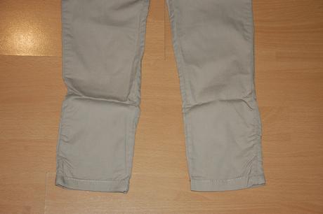 Béžové letné nohavice, h&m,128