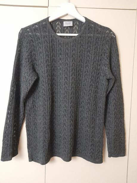 Dierkovaný pulóver, m