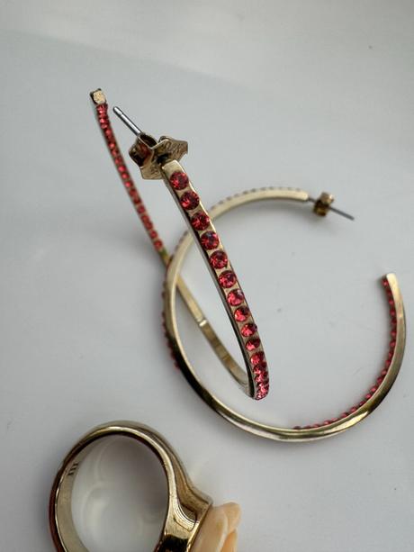 Dyrberg/kern - náušnice a prsteň, 