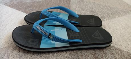 Značkové žabky quiksilver, quiksilver,37