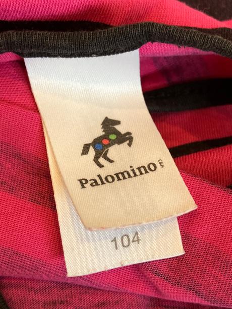 Dievčenské pásikavé tričko palomino (104), c&a,104