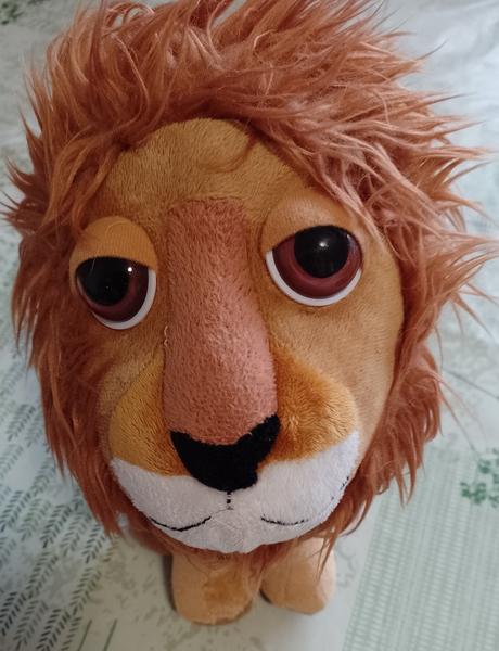 Plyšový hnedý lev, protected world, 25 cm, 