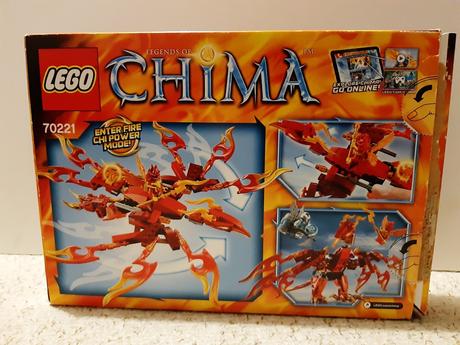 Lego chima 70221 flinxov úžasný fénix, 