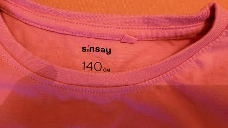 Tričká sinsay-2 kusy - veľ.140 - super stav, sinsay,140