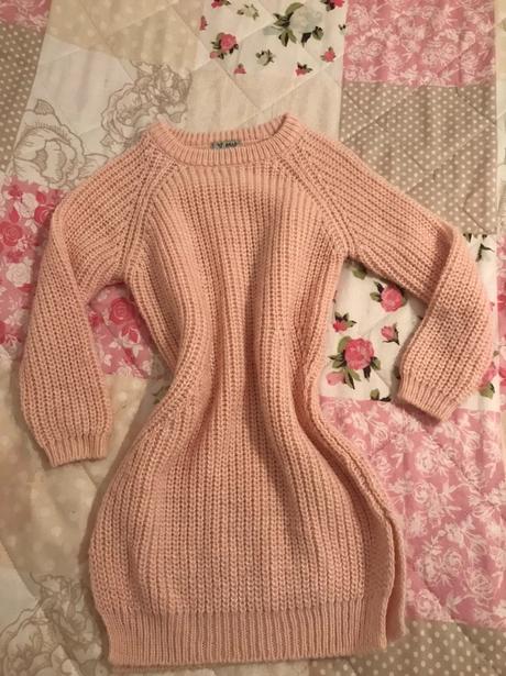 Teple pletené saty, next,110