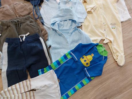 Velky balik oblecenia pre chlapcov 74, 68–80