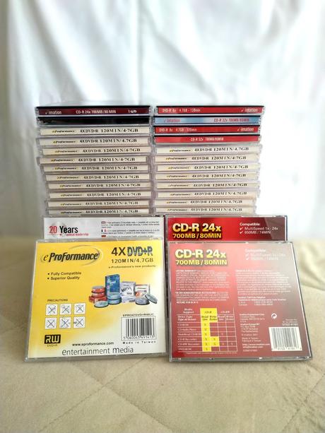 50 ks obaly pre archiváciu cd / dvd / blu-ray,