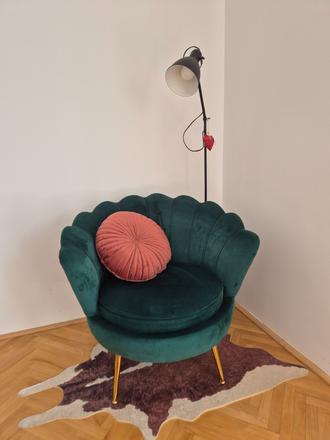 Kreslo nolano (smaradgová), 