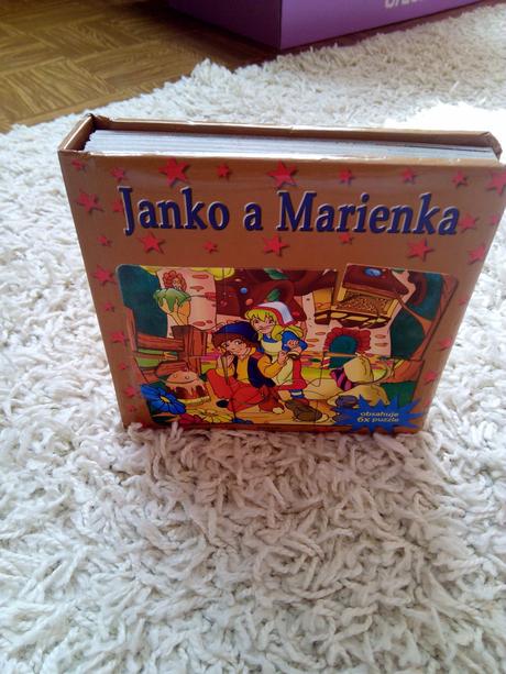 Puzzlová detská kniha, 