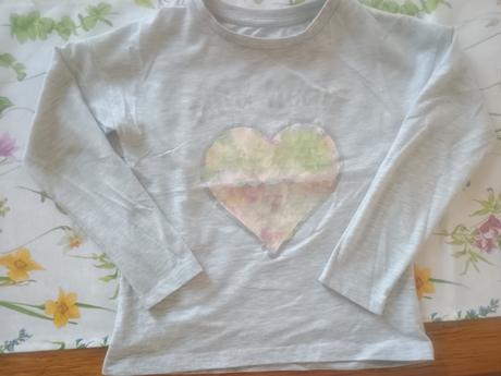 Tričko s dlhým rukávom 110-116, 110