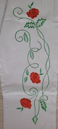 Nohavice s kvietkami, m