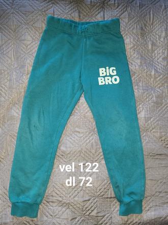 Teplaky big bro, h&m,122