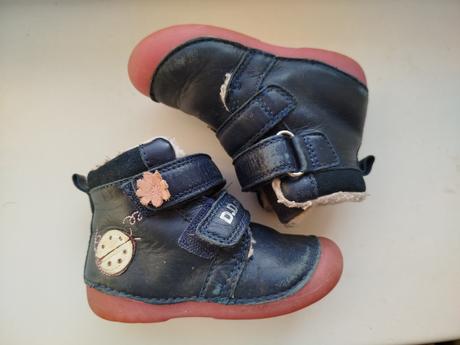 Dievčenské zimné topánky d.d.step, d.d.step,22