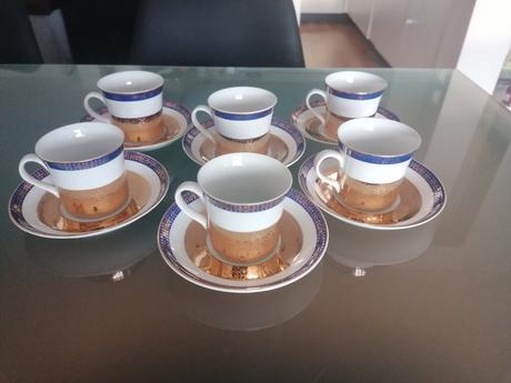 Kávová súprava 6 šálok,