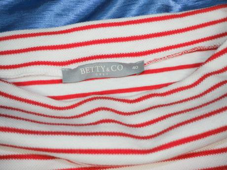 Kvalitný dámsky top betty & co grey, 40